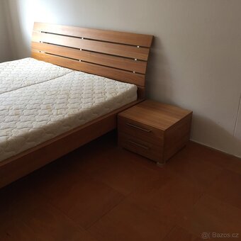 Postel JItona 180x200, 2x stolek, Matrace 2x 90x200 - 2