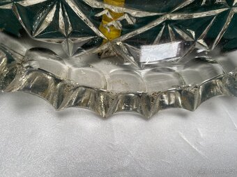 Retro skleněný popelník - 2