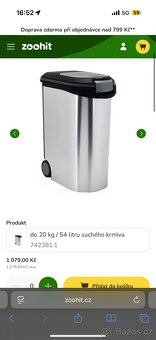 box kontejner na krmivo pro psy - 2