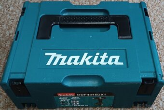 Makita DDF484BJX1 2x 5,0 Ah + 1x 3,0 Ah + nabíječka + kufr - 2