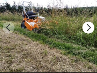 Profesionální mulčovač na přerostlou travu - 2