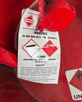 Čistý propan 10kg - plynová láhev - 2