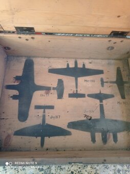 Dřevěná vojenská bedna - 2