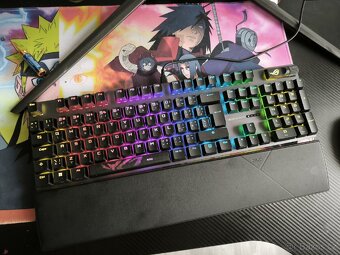 Klávesnice Asus ROG Strix SCOPE II X (ROG NX Snow V2) nová - 2