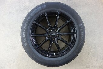 Audi Q5, alu kola Platin 5x112 235/60/18 XL zimní, DOT 2024 - 2