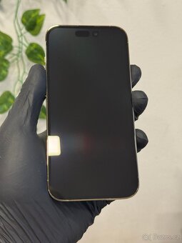 iPhone 14 Pro 128GB zlatý - 99% baterie, DPH - 2