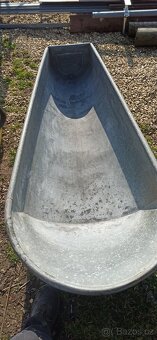 Prodám plechovou, pozinkovanou vaničku - 2