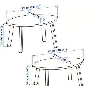 konferenční stolek IKEA - 2