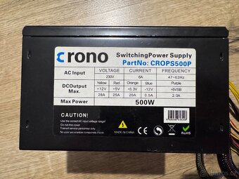 Zdroj Crono 500W - 2