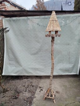 Prodám ptačí budku, krmítko, nový kus - 2