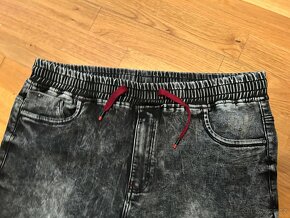 Pánské džíny , kalhoty „Jogger" XXL  v textu - 2