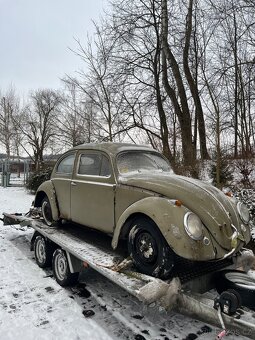 Vw brouk 1953 kulaté okno - 2