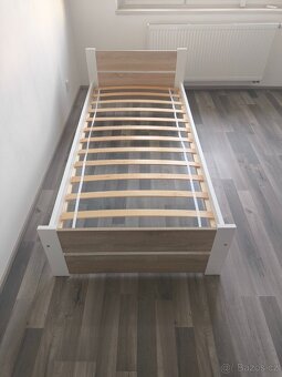 Postel 90x200 s úložným boxem pod postel - 2