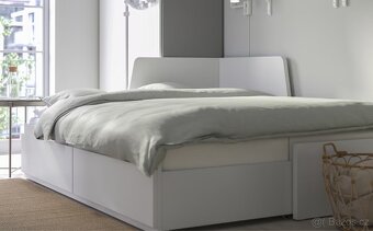 IKEA rozkladaci postel Flekke s úložným prostorem, - 2