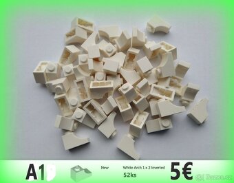 A Lego® Originál Diely biele (ako nové, nehrané) - 2