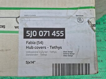 14" kryty kol (poklice) TETHYS Škoda Fabia II (5J) , Roomst - 2