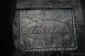 Použitá kožená nezateplená bunda - 2