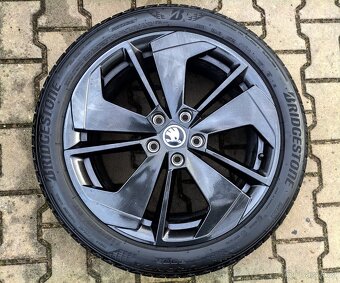 Alu kola originál Škoda Octavia IV , RS 5x112 R18 Comet - 2