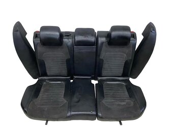 Sedačky černá kůže alcantara VW Passat B7 kombi r.v. 2012 - 2