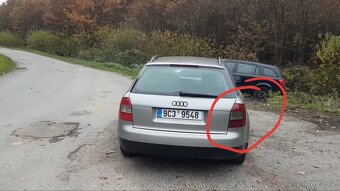 Pravé zadní světlo Audi A4 B6 - 2