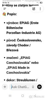Porcelánová neúplná sada epiag mezivalečná - 2
