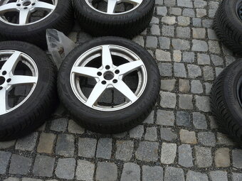 ALU KOLA + ZIMNÍ PNEU FORD 16" , 205/55R16 - 2
