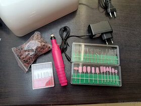 modeláž gelových nehtů-bruska,gely,razítka,laky - 2