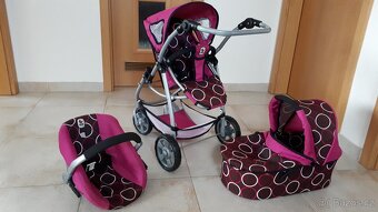 Kočárek Bayer Chic pro panenky - trojkombinace - 2