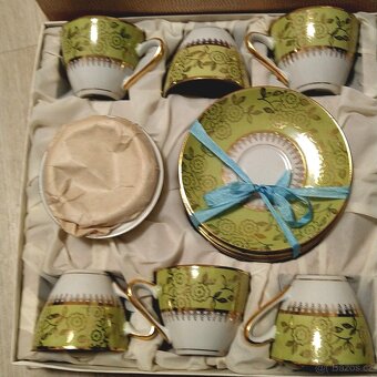 Porcelánový čajový servis Vintage - 2