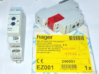 Časové relé 0.1s až 10hod. VR, Rudník, TU. Balíkovna 83Kč. - 2
