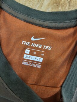 Pánské tričko, Nike, tmavě zelené, XL - 2
