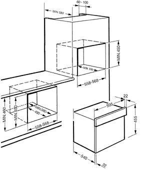 Smeg S45VX2 kompaktní parní trouba - 2