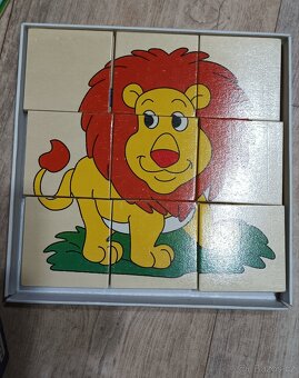 Puzzle 4 obrázky zvířata - 2