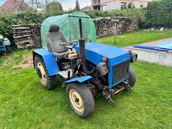 Malotraktor domácí výroby - 2
