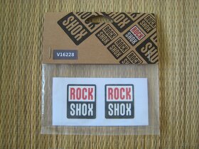 Nové originální samolepky ROCK SHOX, 2-kusy - 2
