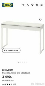 Psací stůl IKEA BESTÅ BURS - 2