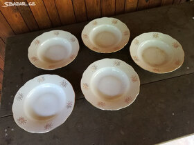 Porcelánové talíře hluboké - 2