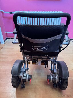 Invalidní skládací vozík SELVO i4500, 2 baterie, v záruce - 2