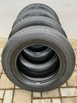 Prodám 4x letní pneu Barum Vanis2 195/70 R15 C, 90% vzorek - 2