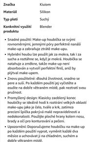Houbičky na make up - 2