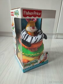 Fisher-price látkové kroužky na tyči - 2
