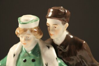 Alfred Otto KÖNIG (1871-1940) Míšeňská porcelánová figurka b - 2