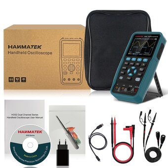 Hanmatek HO102 dvoukanálový osciloskop 100 MHz - 2