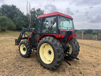 Zetor 5340 s čelním nakladačem s SPZ - 2