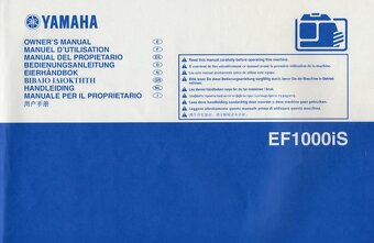 Invertorový generátor Yamaha EF1000iS - 2
