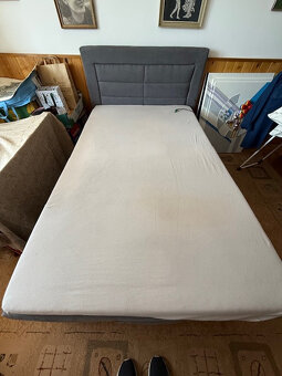 Prodám boxspring postel 200 x 120 cm s elektr.polohováním - 2