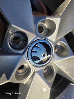 Alu kola zimní sada 5x100 15" Škoda Fabia 4 - 2