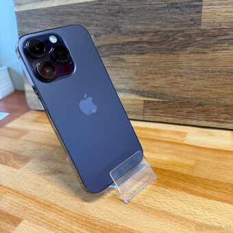 IPhone 14 Pro 256GB, fialový, 100% baterie, eSIM (záruka) - 2