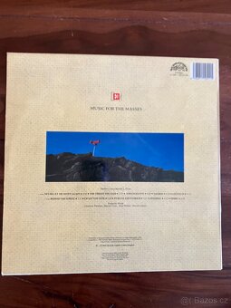 LP Depeche Mode ‎– Music For The Masses ( Supraphon 1989) - 2