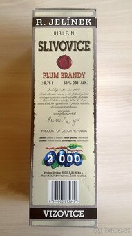 25 LET STARÁ Slivovice R. Jelínek - ročník 2000 - 2